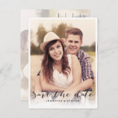 SLA ONZE DATUM OP | SLA DE DATUM VAN HET SCRIPT OP AANKONDIGINGSKAART (Voorkant / Achterkant)