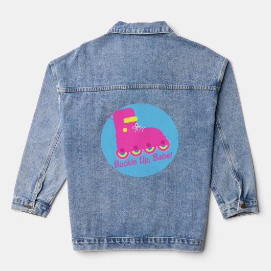 Sla op, schat! denim jacket (Achterkant)