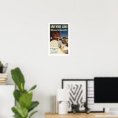 Sla uw blikjes op poster (Thuiskantoor)