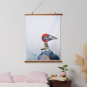 Sla uw plaats op hangend wandkleed (Slaapkamer)