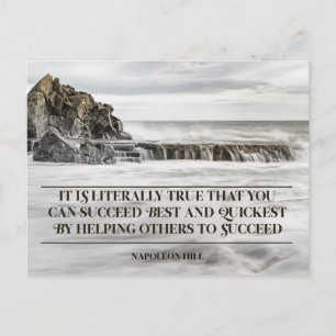 Slaag het snelst het best en briefkaart