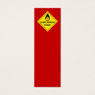 Slaap-afhankelijke moedermini-Bladwijzer Mini Visitekaartjes