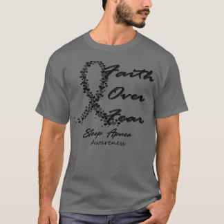 Slaap apneu bewustzijn geloof over angst in deze f t-shirt