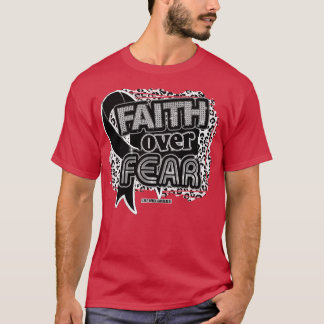 Slaap apneu bewustzijn lint geloof over angst leop t-shirt