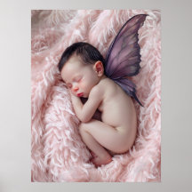 Slaap Baby Fairy Nursery Art