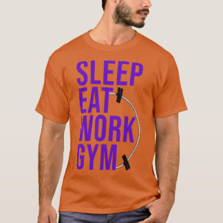 SLAAP EAT WERK GYM 2 T-SHIRT