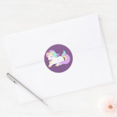 Slaap eenhoorn sticker (Envelop)
