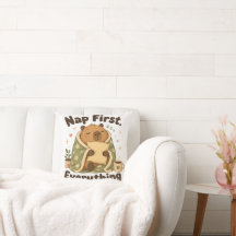 Slaap Eerst Schattige Capybara Kawaii