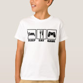 Slaap-Eet-spel T-shirt (Voorkant)