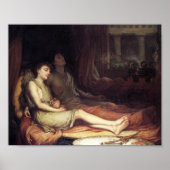 Slaap en zijn halfbroer Dood (Droefenis) Poster (Voorkant)