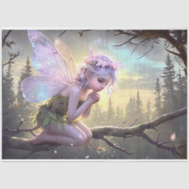 Slaap Fairy Pink Wings Tissue Papier