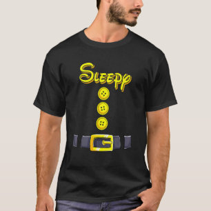 Slaap Halloween Dwerg Kostuum Kleur Matching Slaap T-shirt