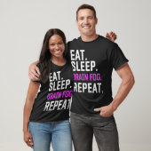 Slaap Hersenen Voor Herhaal Fibromyalgie Bewustzij T-shirt (Unisex)