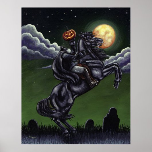 Slaap Hollow begraafplaats Poster (Voorkant)