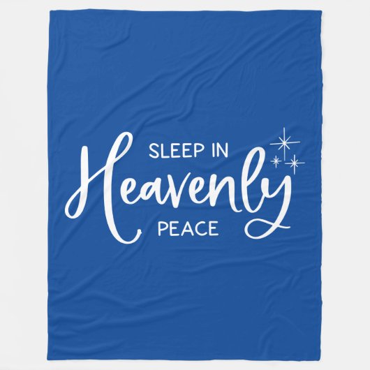 Slaap in de hemel fleece deken (Voorkant)