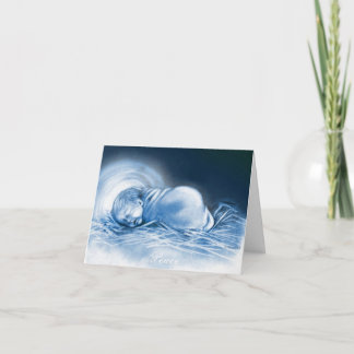 Slaap in Hemelse Vrede Feestdagen Kaart