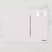 Slaap je? briefkaart (Achterkant)