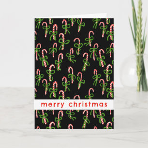 Slaap kerstsnoepjes Xmas Sweet Holiday Kaart