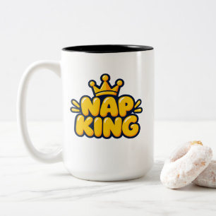 Slaap Koning Tweekleurige Koffiemok