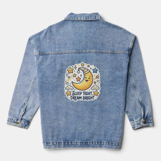 Slaap Lekker Maan & Sterren – Whimsical Hemelkind Denim Jacket