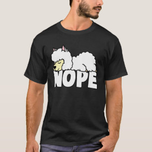 Slaap Llama T-shirt Nee Sluwe Alpaca Liefhebber H