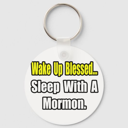 Slaap met een Mormon Sleutelhanger (Voorkant)