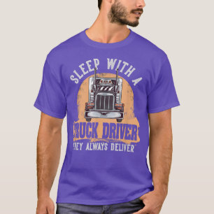 Slaap met een vrachtwagenchauffeur die ze altijd l t-shirt
