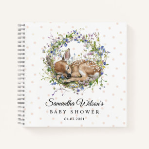 Slaap Mooie Ree Baby Shower Gastboek Notitieboek