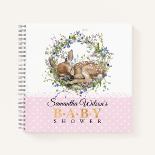 Slaap Mooie Ree Geboorte Shower Gastboek Notitieboek