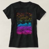 Slaap onder de sterren Camping Trip T-Shirt (Design voorkant)
