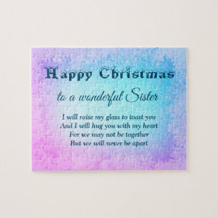 Slaap op afstand Happy Kerstzuster Legpuzzel