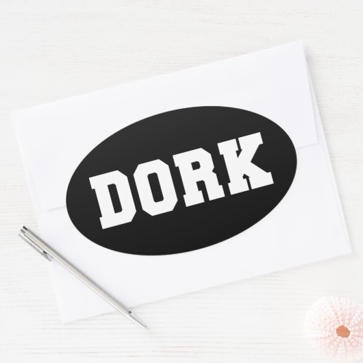 SLAAP OVALE STICKER (Envelop)