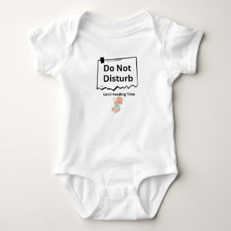 Slaap Prioriteit T-shirt: Het 'Niet Storen' Baby S Romper