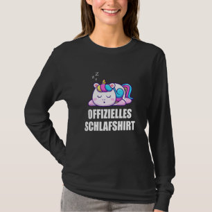 Slaap Pyjama Nachtjurk Eenhoorn T-shirt