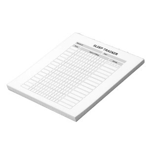 Slaap Tracker Notitieblok