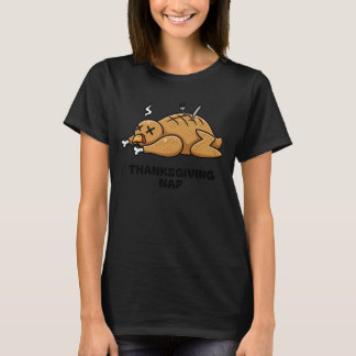Slaap Turkije Humor Thanksgiving T-shirt