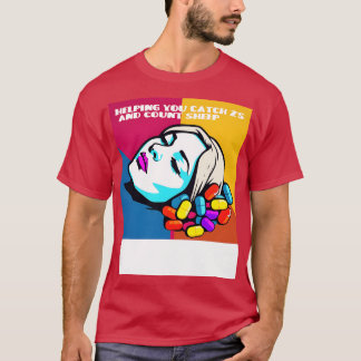 Slaap vangen en schapen tellen T-shirt