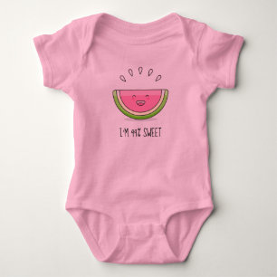 Slaap zoete watermeloen Baby Romper
