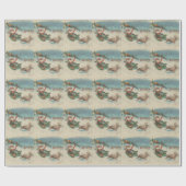  Slaapbuik en Reindester Cadeaupapier (Vlak)