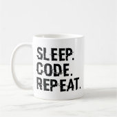 Slaapcode Herhalen Koffiemok (Links)