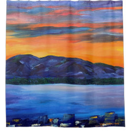 Slaapdame Douchegordijn