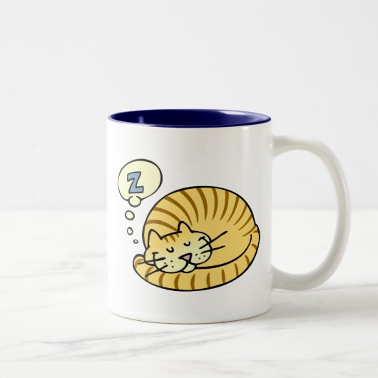 Slaapdeksel Tweekleurige Koffiemok (Rechts)