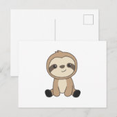 Slaapdieren voor kinderen briefkaart (Voorkant / Achterkant)