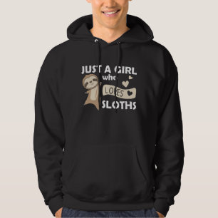 Slaapdieren voor meisjes Funny Hoodie