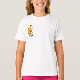 Slaapdronken Banaan Slurpende Ochtendkoffie Kinder T-shirt