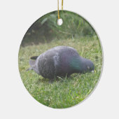 Slaapduif Aangepaste verjaardag Keramisch Ornament (Links)