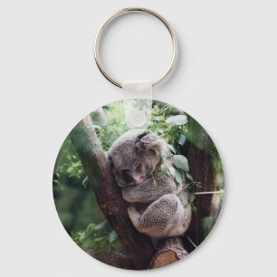 Slaapend Baby Koala Sleutelhanger