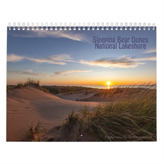 Slaapend Beer Dunes Calendar Kalender (Hoes)