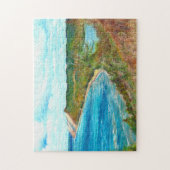 Slaapend Beer Dunes Lakeshore Michigan Beach Legpuzzel (Verticaal)