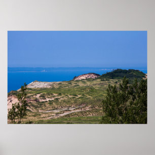 Slaapend Beer Dunes National Lakeshore MI Poster